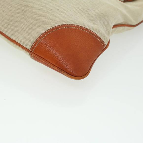 PRADA Tote Bag Canvas Orange Auth ti937 - Picture 15 of 16